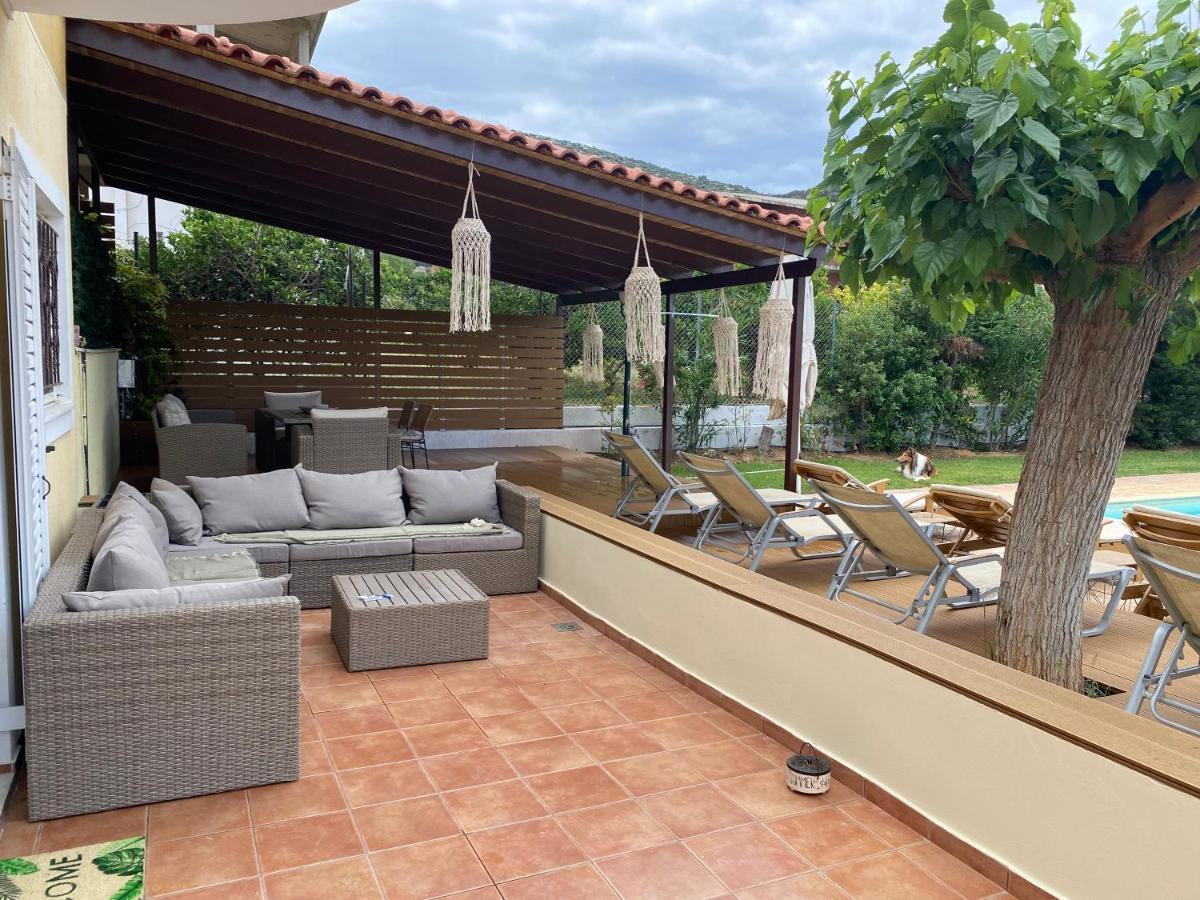 Relaxing Villa With Swimming Pool And Garden Agios Georgios  Exteriér fotografie