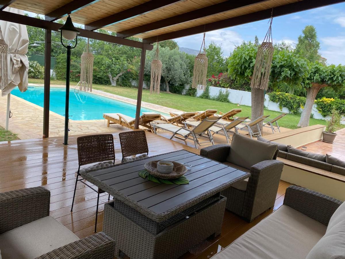 Relaxing Villa With Swimming Pool And Garden Agios Georgios  Exteriér fotografie
