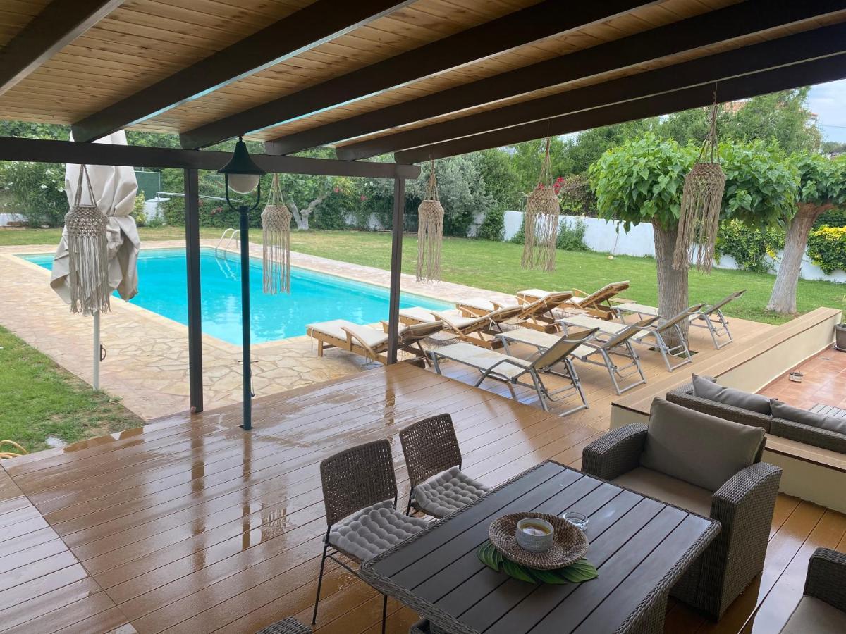 Relaxing Villa With Swimming Pool And Garden Agios Georgios  Exteriér fotografie